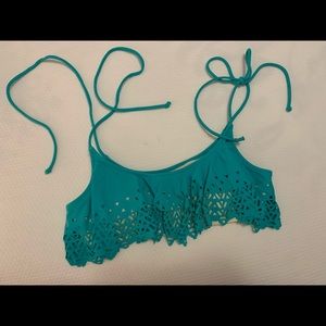 VS Pink blue bikini top